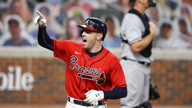 Atlanta Braves first baseman Freddie Freeman and New York Yankees