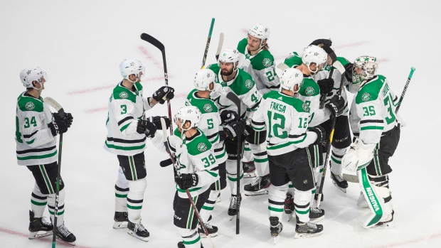 Dallas Stars celebrate