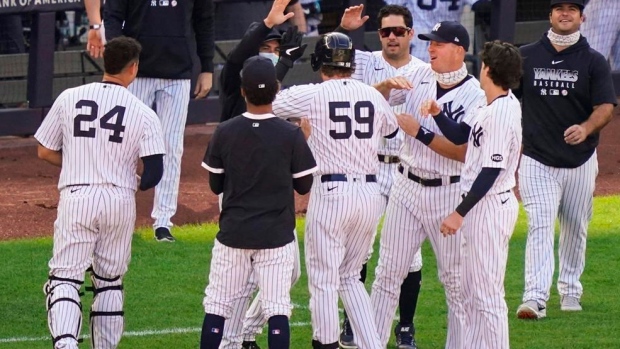 Luke Voit drills fastball for go-ahead home run