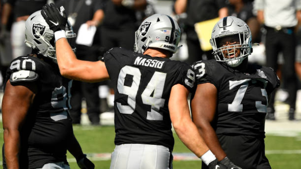 Raiders celebrate Las Vegas debut with victory over New Orleans Saints, NFL