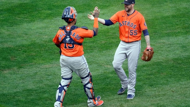 Astros sweep as Twins lose 18th straight in playoffs