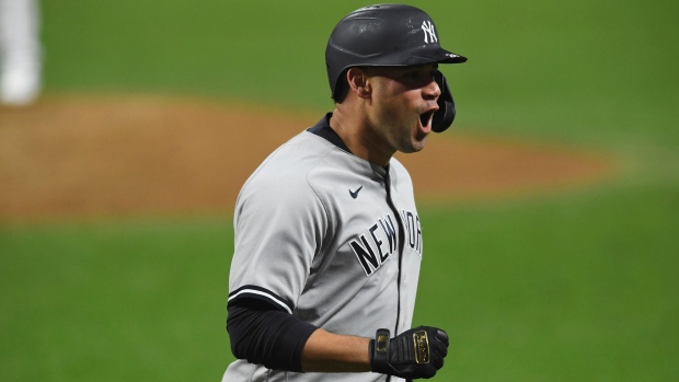 Yankees bench slumping Gary Sanchez for playoff opener against