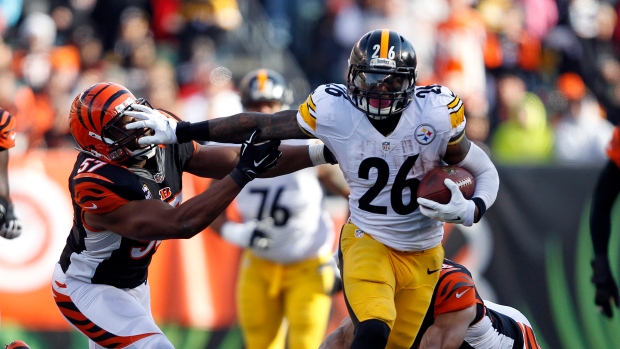 Le'Veon Bell works out for Ravens