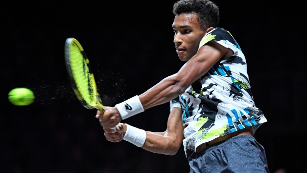 Second seed Felix Auger Aliassime upset by Salvatore Caruso in