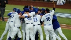 Los Angeles Dodgers celebrate