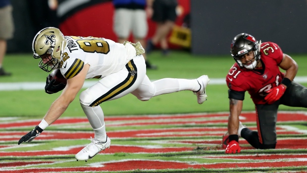 New Orleans Saints Adam Trautman Landon Young injured reserve 