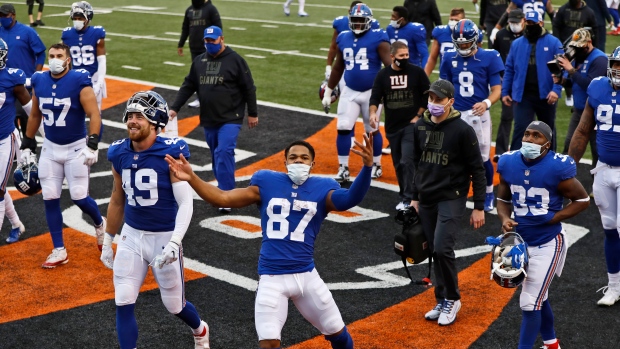 Cincinnati Bengals fall to the New York Giants, 19-17