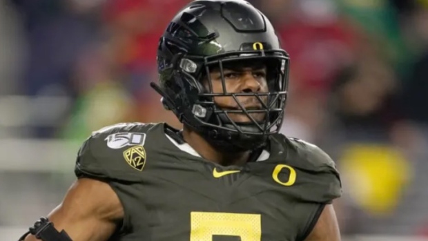 Oregon standout Kayvon Thibodeaux selected by New York Giants, Sports