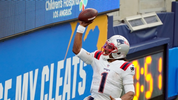 Cam Newton jersey on display in Patriots Hall of Fame