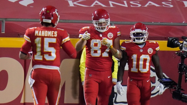 Masters 2021: Patrick Mahomes, Travis Kelce take in first Masters