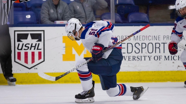 Cruz Lucius poses for a headshot at the 2022 NHL Scouting Combine on  News Photo - Getty Images