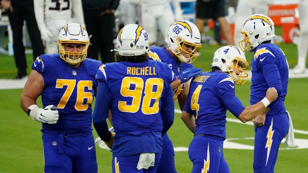 Michael Badgley's FG on final play propels Los Angeles Chargers past Atlanta  Falcons 