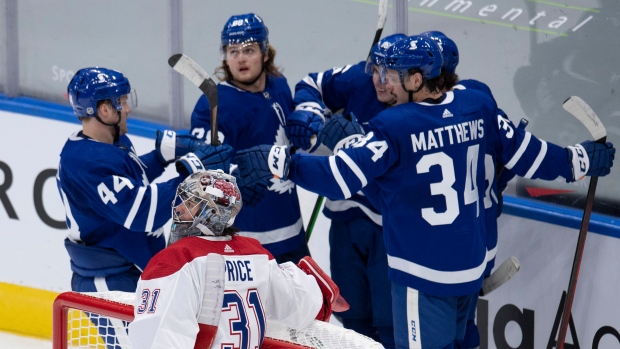 Newcomers William Nylander Spark Toronto Maple Leafs Past Montreal Canadiens In Season Opener Tsn Ca