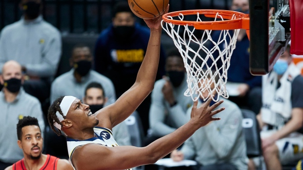 myles turner dunk