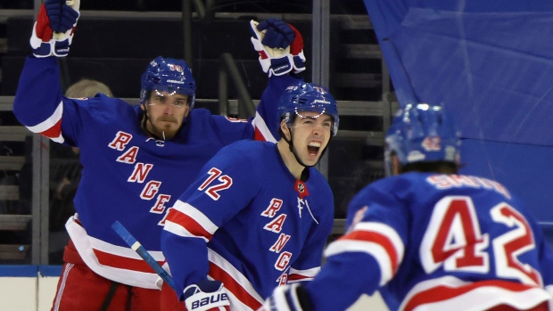 Rangers' Filip Chytil to miss at least a week with upper-body injury
