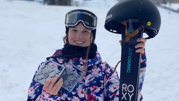 Canadian Freestyle Skier Megan Oldham Picks Up Another X Games Medal Tsn Ca