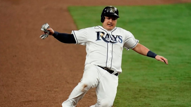 Rays' Ji-Man Choi placed on injured list with left groin strain