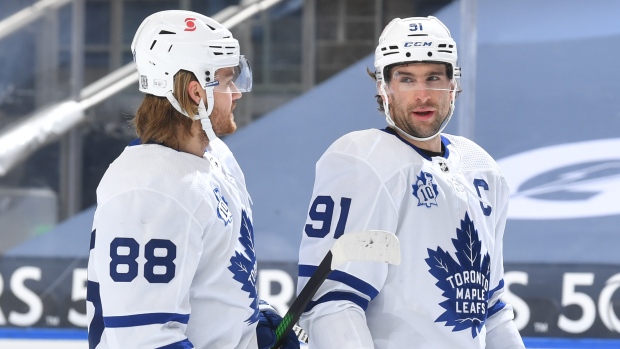 William Nylander and John Tavares