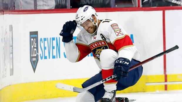 Jonathan Huberdeau only member of Florida Panthers named to All