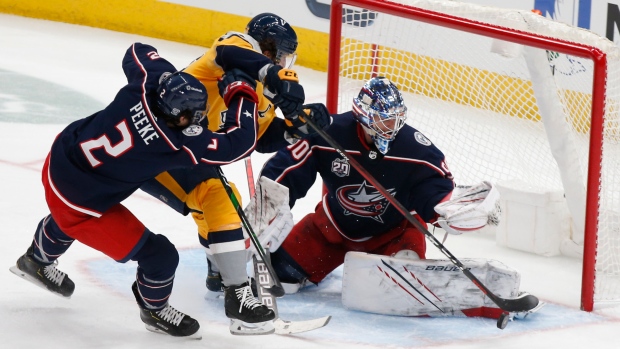 Elvis Merzlikins Signs Extension With Columbus Blue Jackets - Last