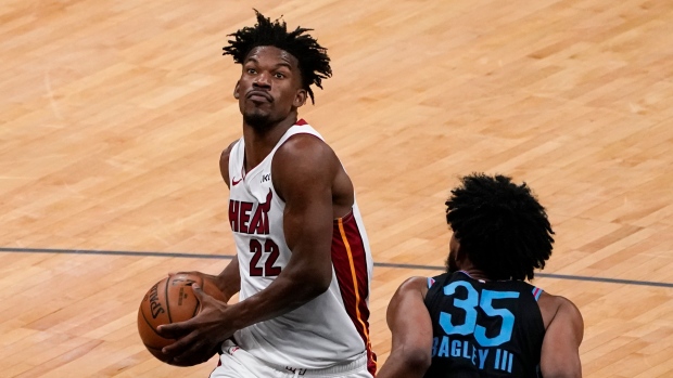 Miami Heat: Jimmy Butler triple doubles on Mavericks according to