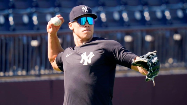 Yankees News: Aaron Judge Takes Reps at 1B During Spring Workout