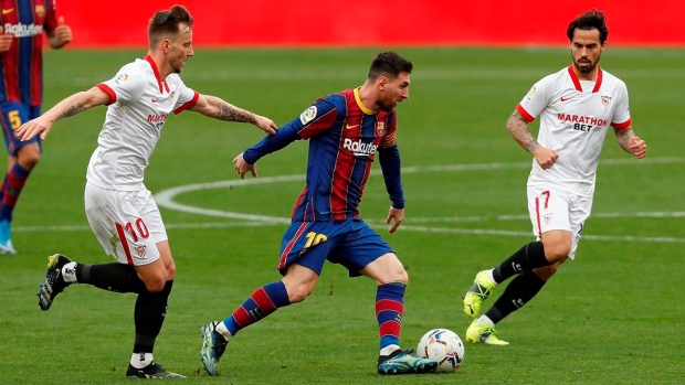 Lionel Messi scores, assists in Barcelona win at Sevilla - TSN.ca