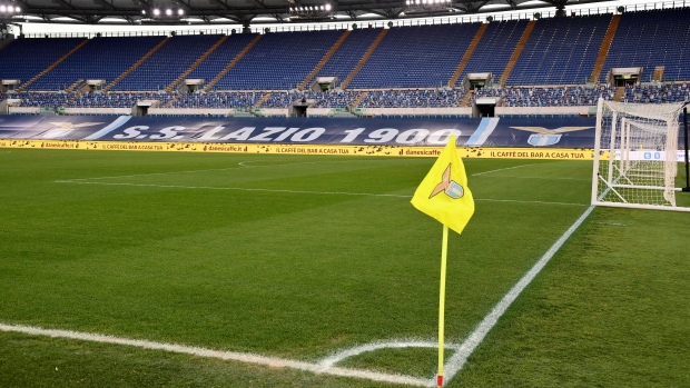 Urbano Cairo President of Torino FC looks on during Serie A 2023 24  football match between