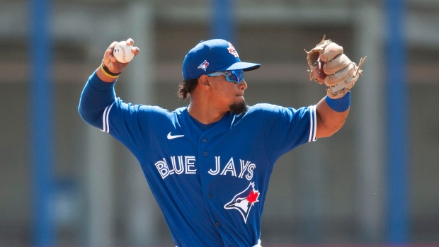 Toronto Blue Jays add INF Santiago Espinal to roster for doubleheader