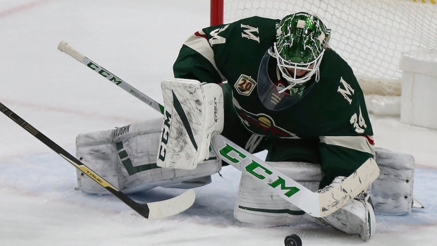 With Cam Talbot out, Kaapo Kahkonen steps in as Wild's starting goalie