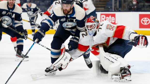 Sergei Bobrovsky to get going (again) when Panthers face Blue Jackets