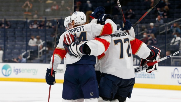 Florida Panthers celebrate