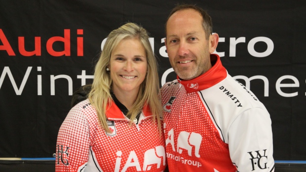 Jennifer Jones and Brent Laing 