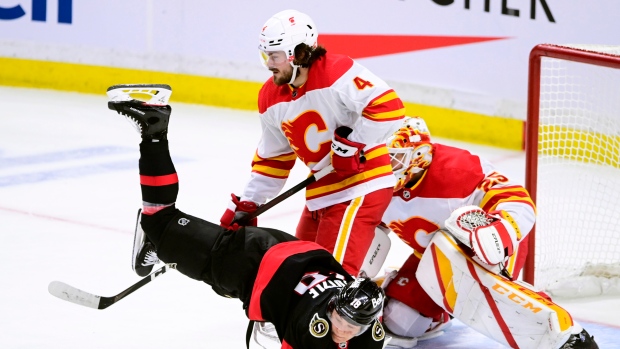 Rasmus Anderson on hot points start in improving with Calgary