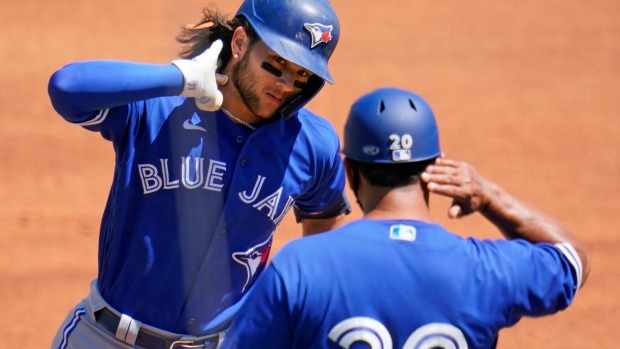 Bichette hits 3 HRs as Blue Jays take two vs. Baltimore