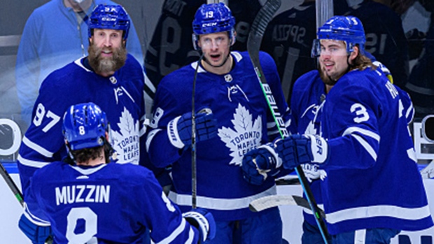 Toronto Maple Leafs celebrate