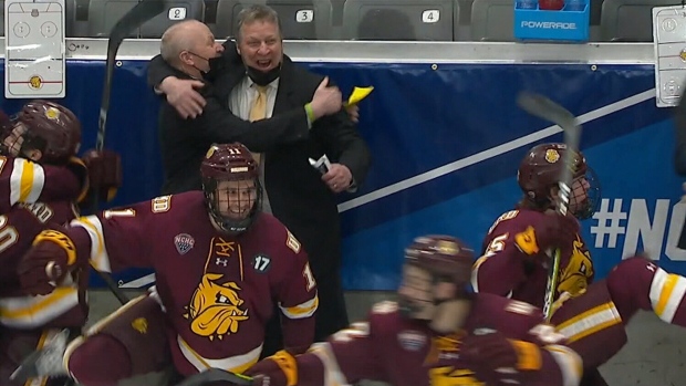 Minnesota Duluth wins epic NCAA hockey game over North Dakota in