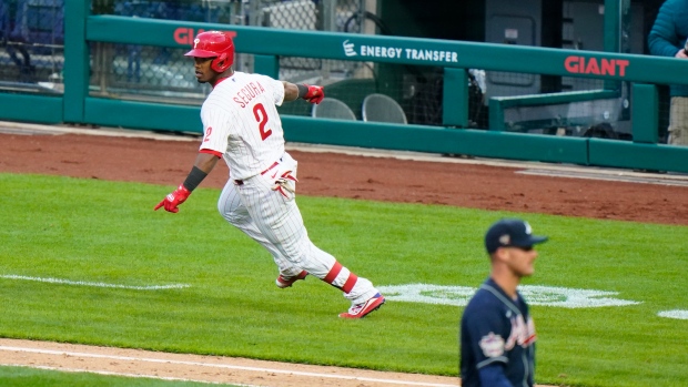 Phillies: Jean Segura exits game after getting hit in face by pitch (Video)