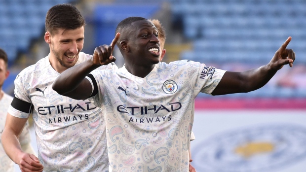 Benjamin Mendy, Gabriel Jesus give leader Manchester City win at