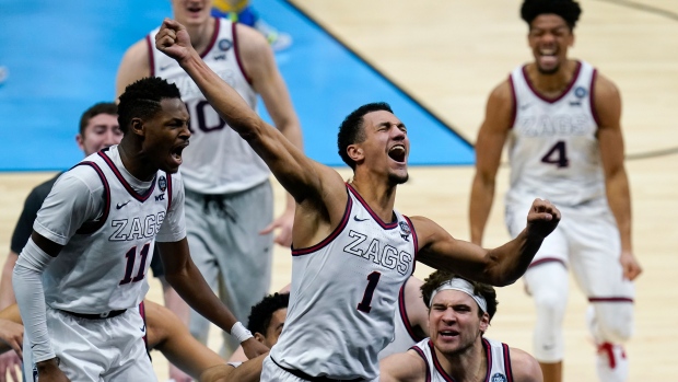 Jalen Suggs's buzzer-beater sends Gonzaga past UCLA to ...