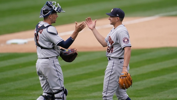 McCormick 4 RBIs as Astros beat Twins, avoid sweep