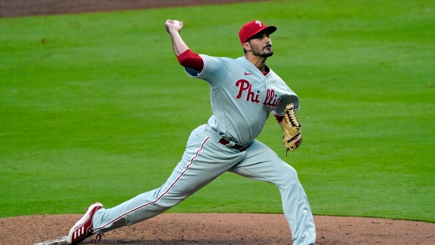 Eflin pitches into 8th, Phillies beat Cardinals 9-2