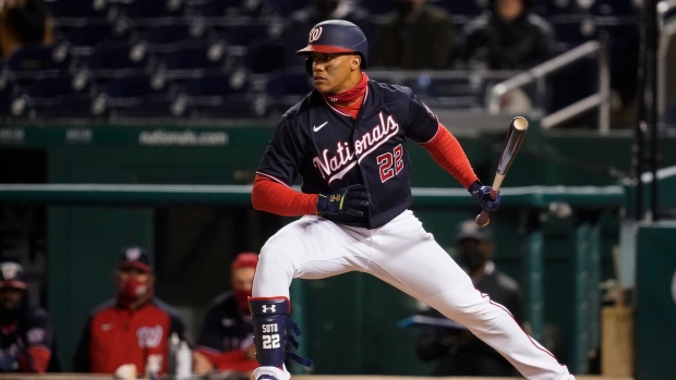 Juan Soto was traded to the @padres in one of the biggest trades