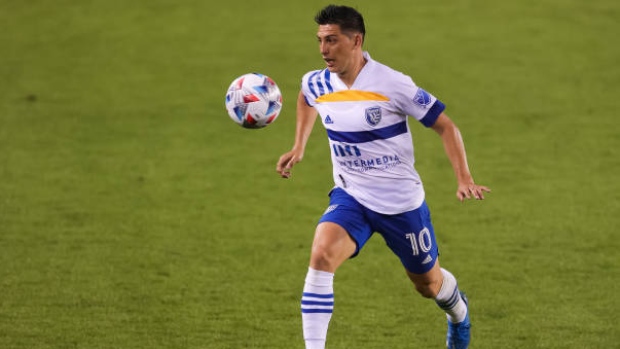 Francisco Calvo San Jose Earthquakes Draw Columbus Crew