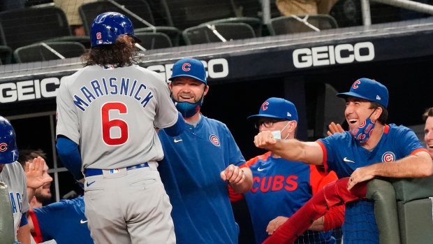 Cubs find their bats, beat Braves 9-3 to snap 5-game skid