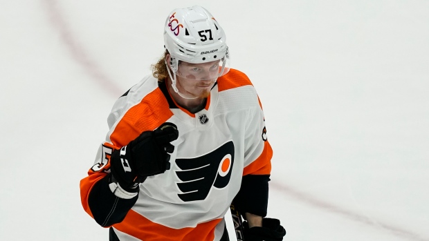 Philadelphia Flyers' Joel Farabee to play vs. Washington Capitals