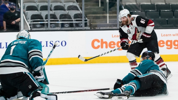 Conor Garland's 3 goals lead Canucks to OT win over Coyotes