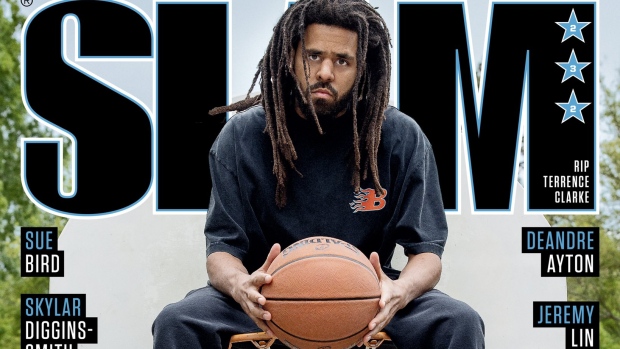 J Cole Slam Magazine Shirt Premium J Cole NBA Basketball 
