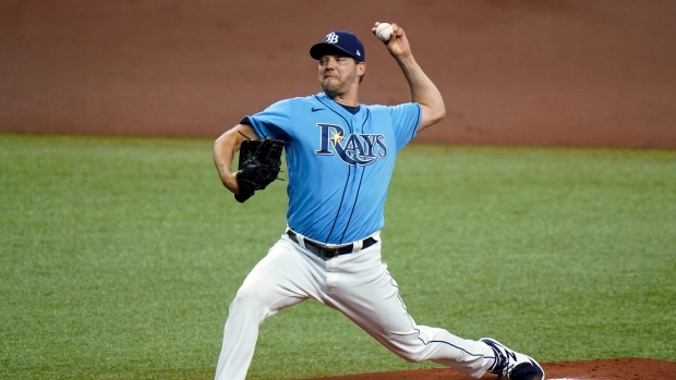 Hill strikes out 9, Rays beat COVID-19 impacted Yankees 9-1