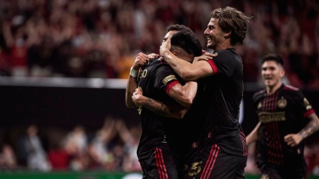 Atlanta United celebrates